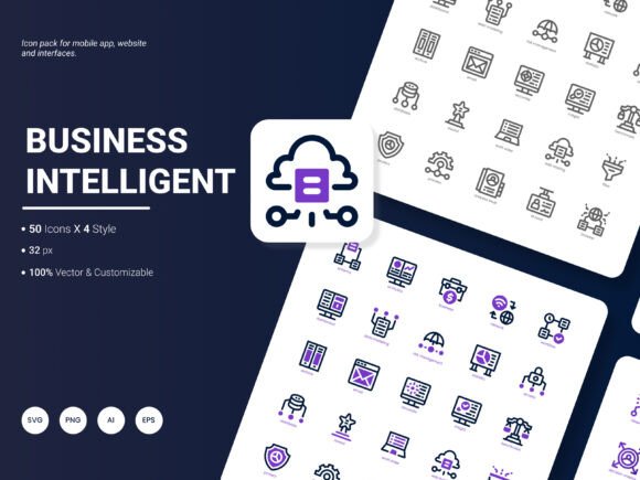 Business Intelligent Icon Pack: A Designer’s Take on Branding and Packaging