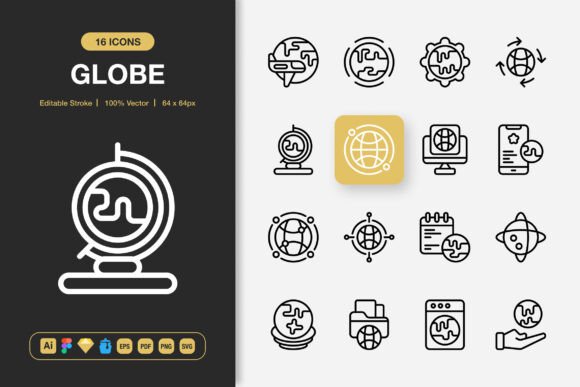 Globe Icons Review