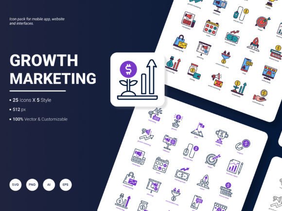 Growth Marketing Icon Pack: A Designer’s Practical Take