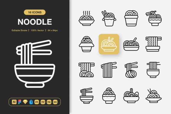 Noodle Icons: Graphics That Elevate Design